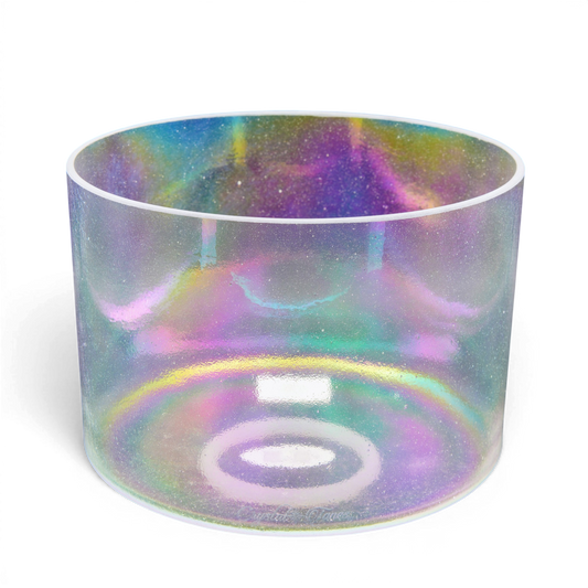Crystal Tones 8" Platinum Singing Bowl (E4-30)