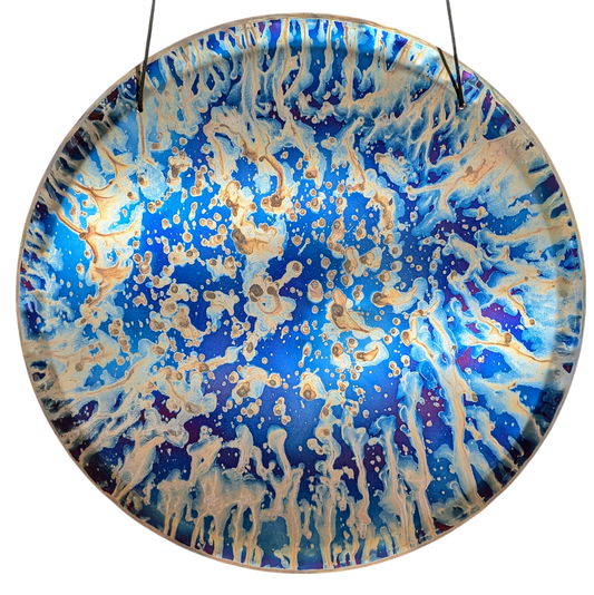 Grotta Sonora 24" Titanium Blue Cosmo Gong