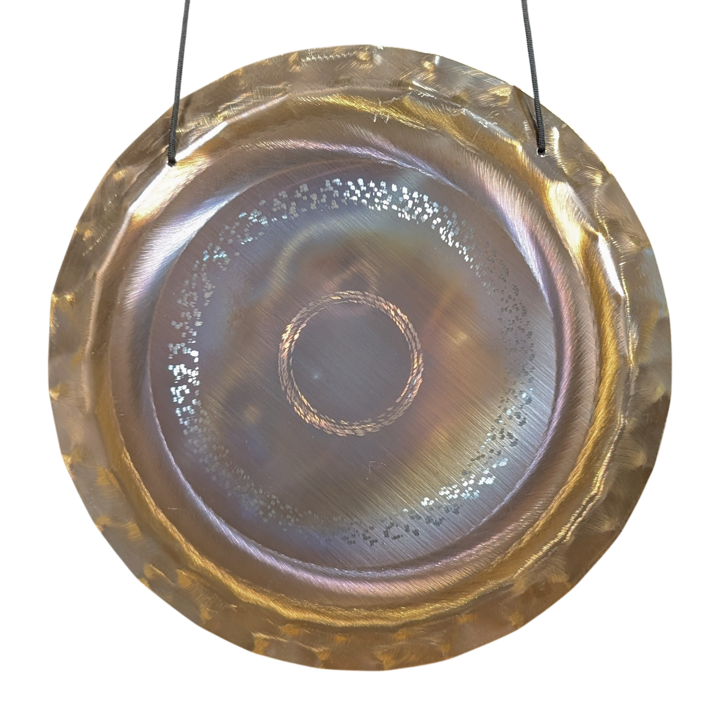 Grotta Sonora 15" Nickel Silver Handheld Gong