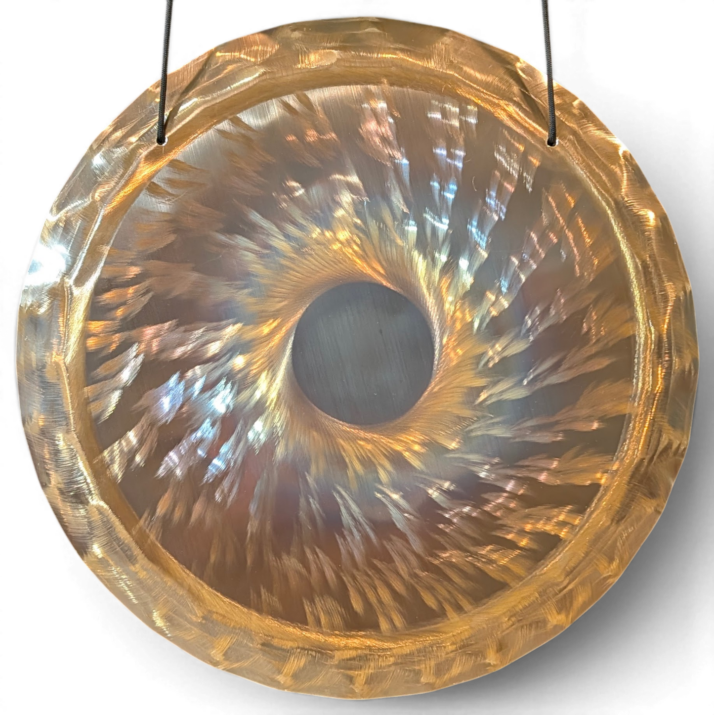 Grotta Sonora 15" Nickel Silver Handheld Gong