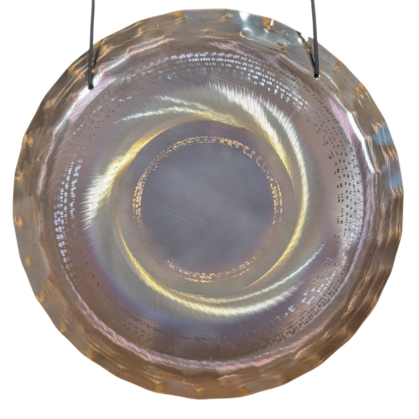 Grotta Sonora 15" Nickel Silver Handheld Gong