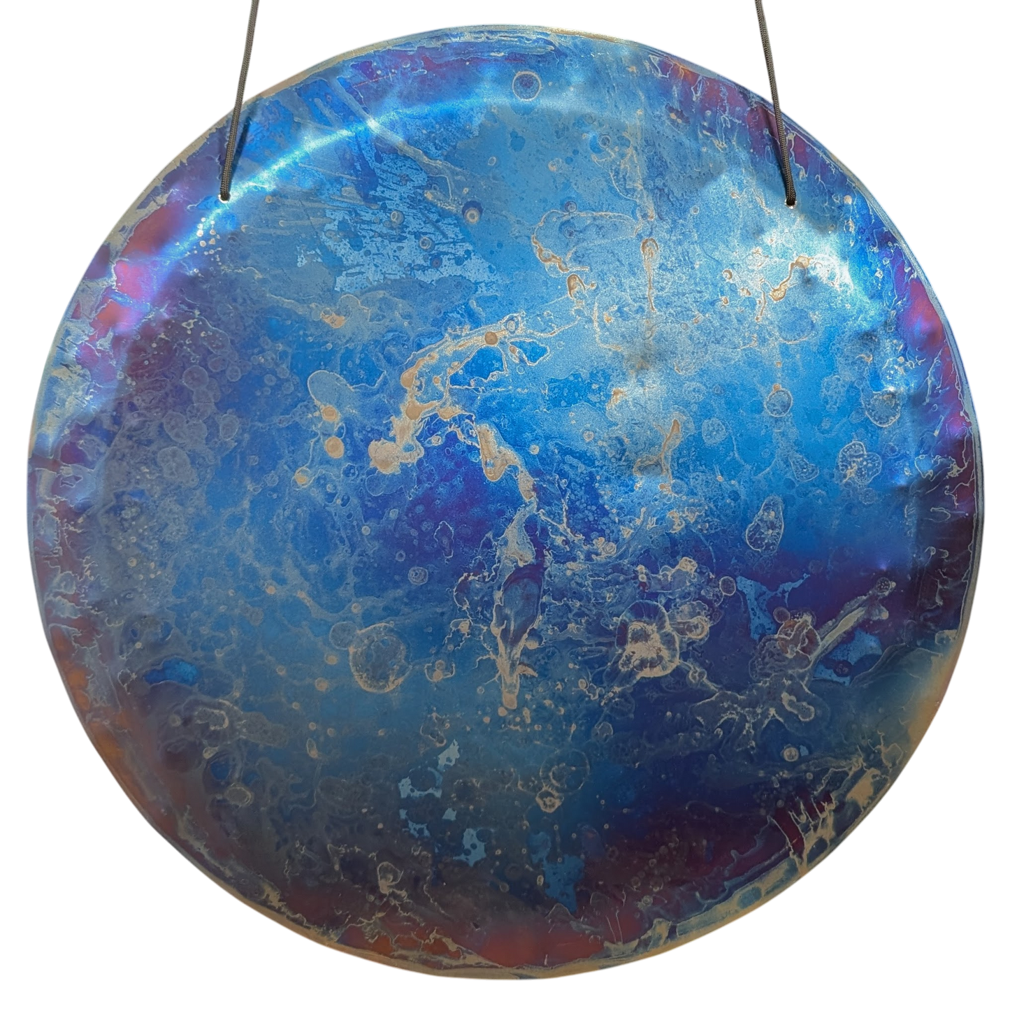 Grotta Sonora 19" Titanium Blue Cosmo Handheld Gong