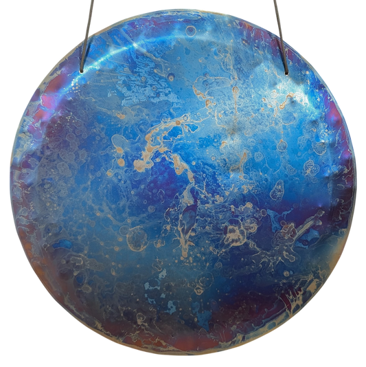 Grotta Sonora 19" Titanium Blue Cosmo Handheld Gong