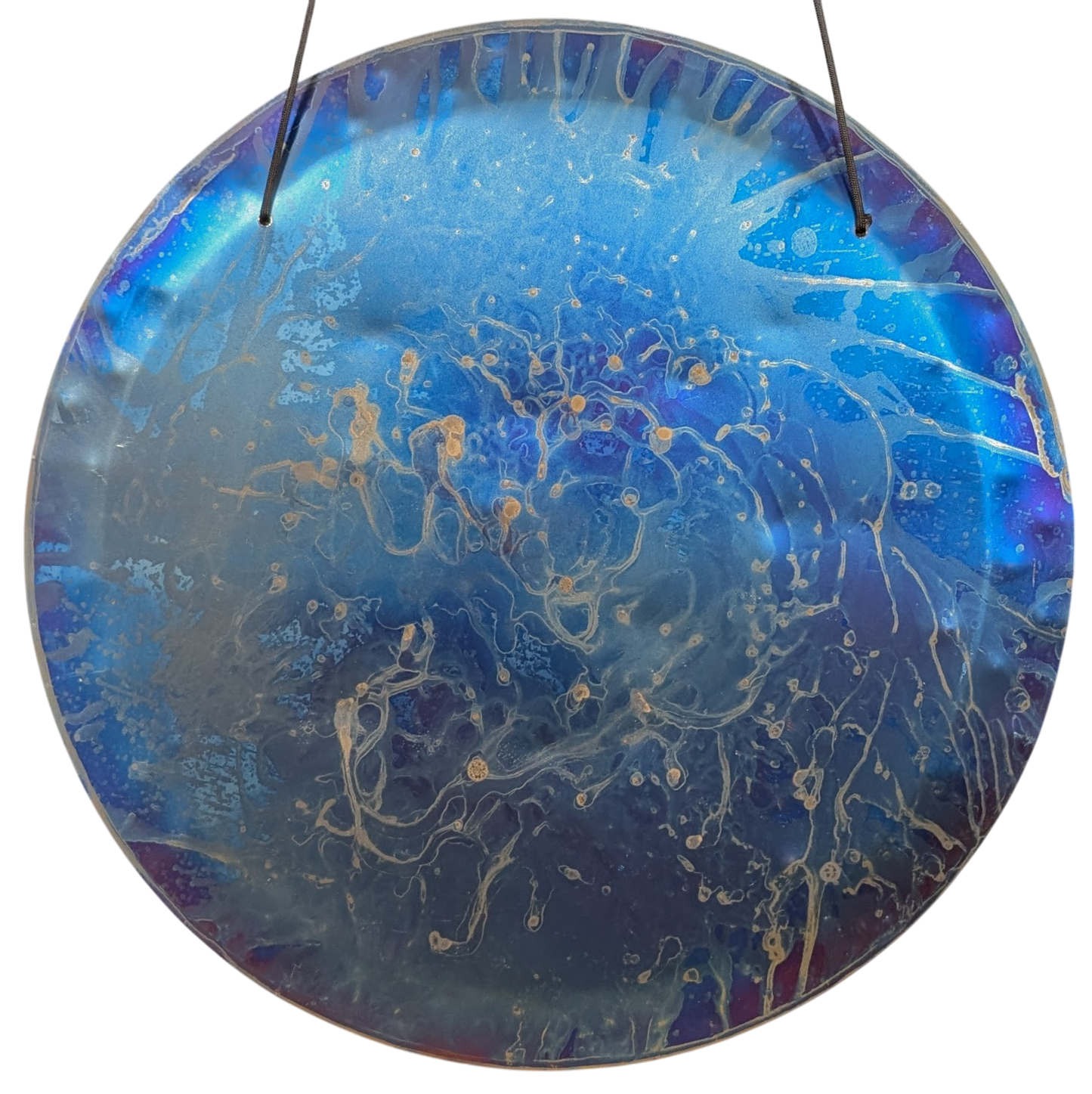 Grotta Sonora 19" Titanium Blue Cosmo Handheld Gong