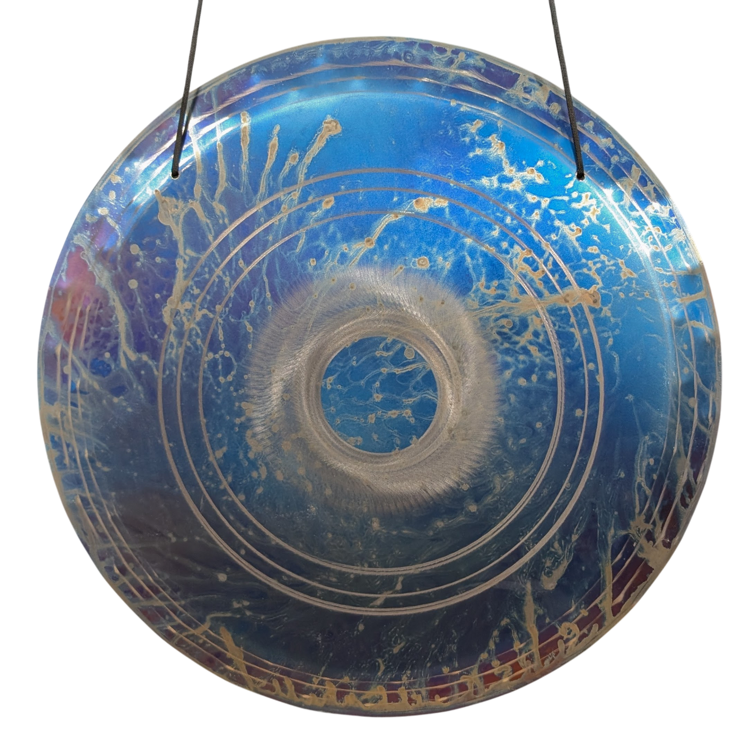 Grotta Sonora 19" Titanium Blue Cosmo Handheld Gong