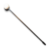 B Love Flumie friction mallet #2, 2 cm head, carbon fibre handle