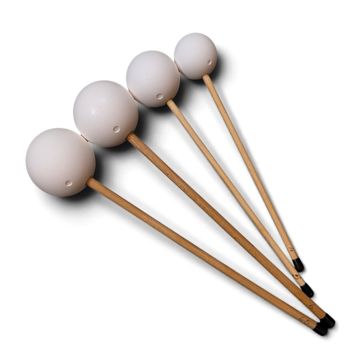 B Love Essential Mid Flumies Set: friction mallets #4, #5, #6 and #6.5