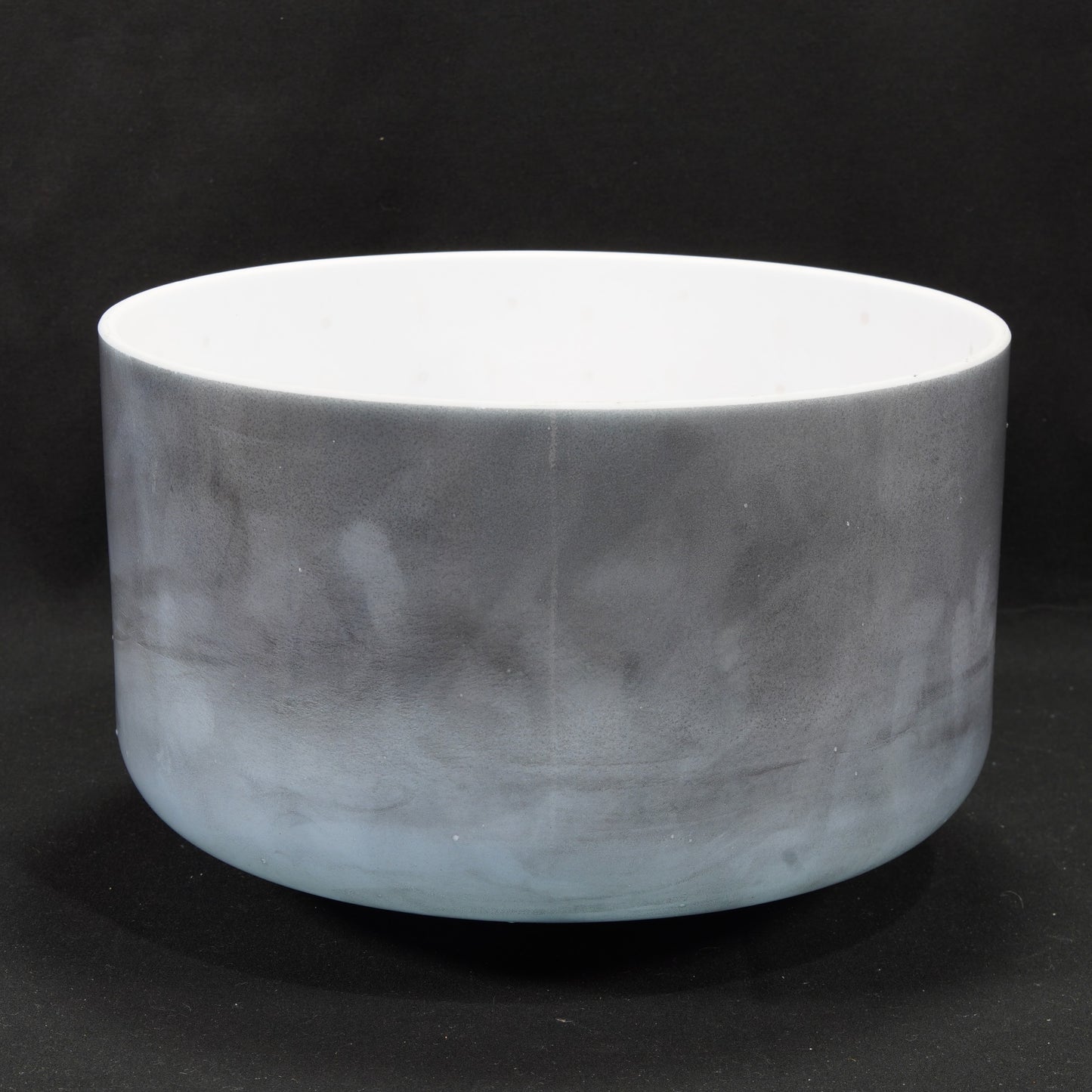 Crystal Tones 9" Kyanite Clear Quartz Crystal Singing Bowl (D#+35)