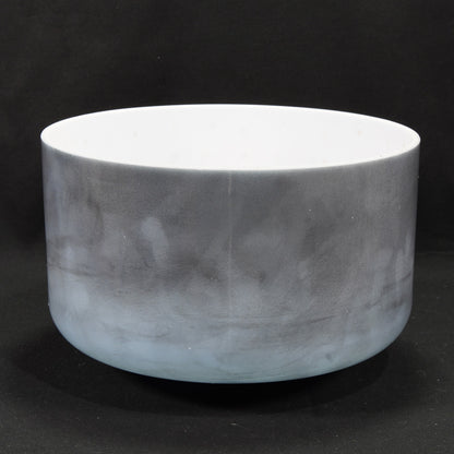 Crystal Tones 9" Kyanite Clear Quartz Crystal Singing Bowl (D#+35)