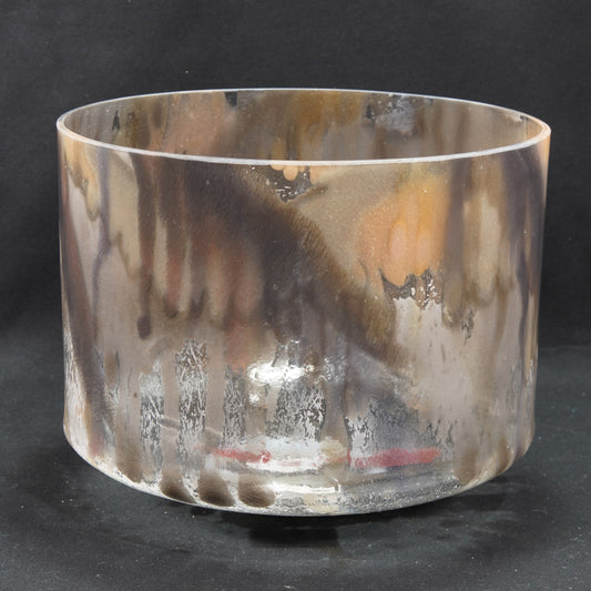 Crystal Tones 9" Super 7 Clear Quartz Crystal Singing Bowl (A#+35)