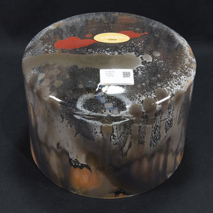 Crystal Tones 9" Super 7 Clear Quartz Crystal Singing Bowl (A#+35)