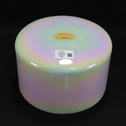 Crystal Tones 9" Mother of Platinum Clear Quartz Crystal Singing Bowl (E+25)