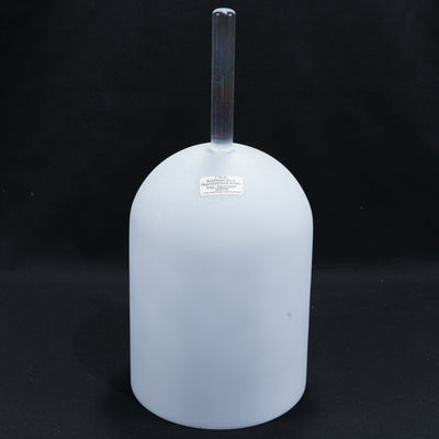 Crystal Tones 7" Egyption Blue - Practitioner (Tall) Clear Quartz Singing Bowl (D+35) - Raven Sounds