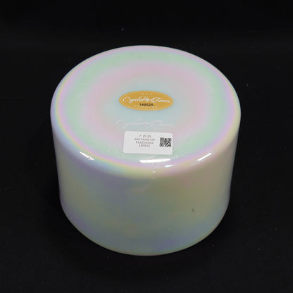 Crystal Tones 7" Mother of Platinum Clear Quartz Crystal Singing Bowl (D-25)