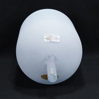 Crystal Tones 7" Egyption Blue - Practitioner (Tall) Clear Quartz Singing Bowl (D+35) - Raven Sounds
