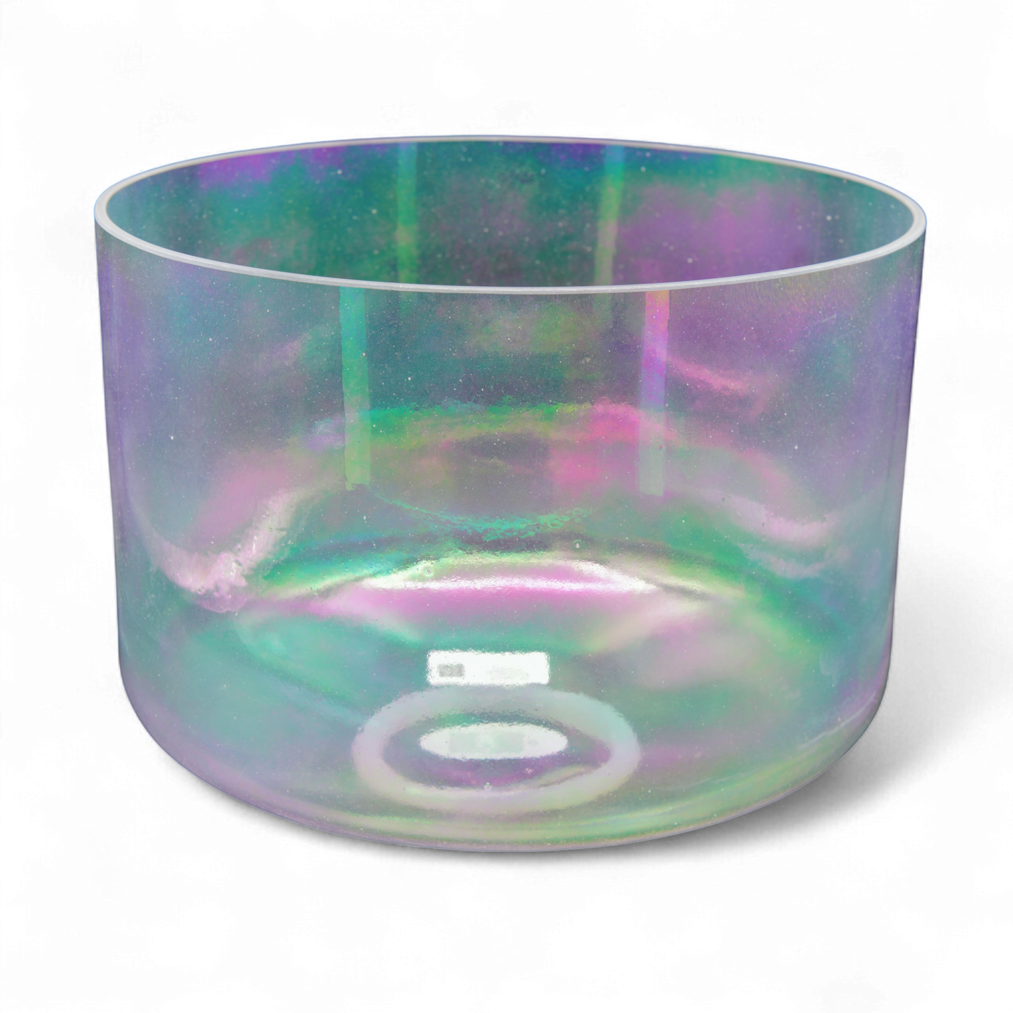 Crystal Tones 9" Platinum Quartz Crystal Singing Bowl (G#3+15)