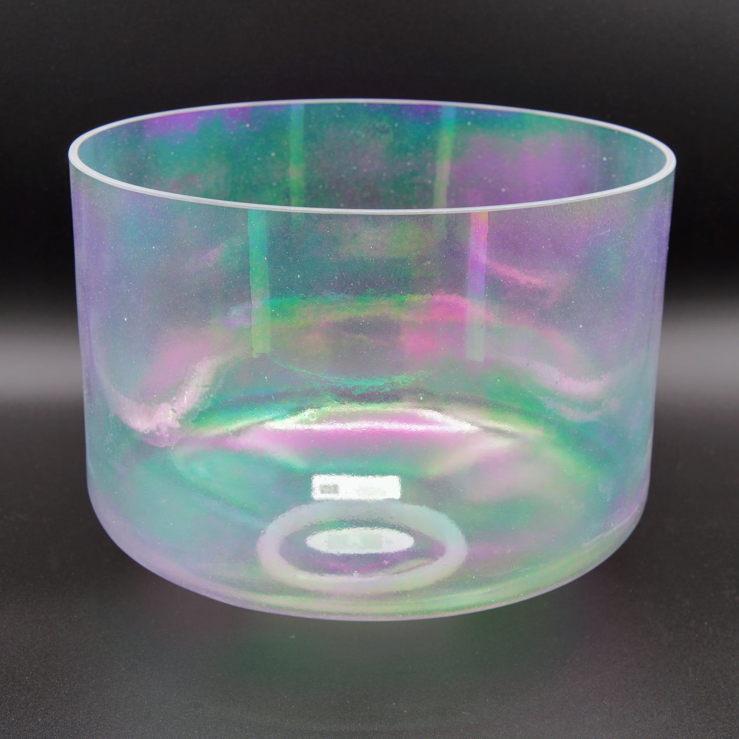 Crystal Tones 9" Platinum Quartz Crystal Singing Bowl (G#3+15)