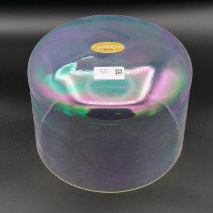 Crystal Tones 9" Platinum Quartz Crystal Singing Bowl (G#3+15)
