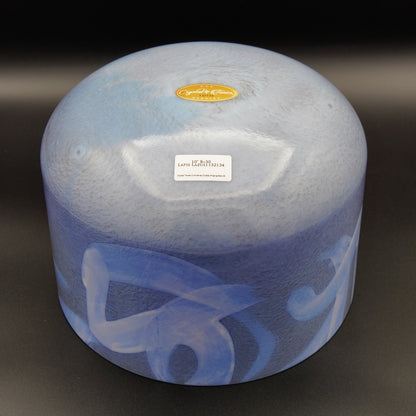 Crystal Tones 10" Lapis Lazuli Quartz Crystal Singing Bowl (B3+30)
