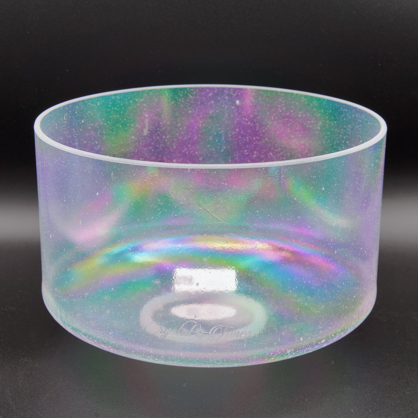 Crystal Tones 9" Platinum Quartz Crystal Singing Bowl (D4-30)