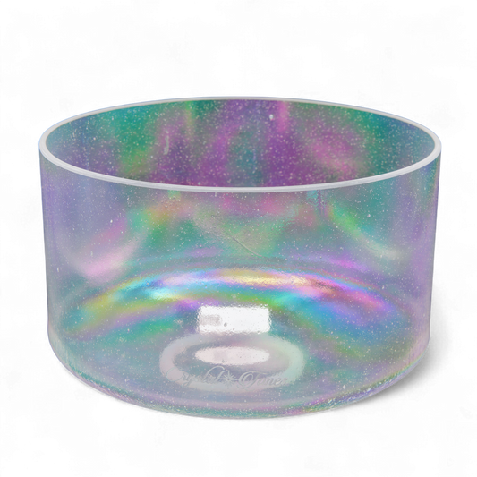 Crystal Tones 9" Platinum Quartz Crystal Singing Bowl (D4-30)
