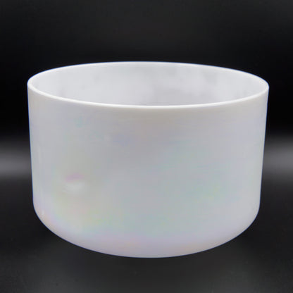 Crystal Tones 9" Mother of Platinum Quartz Crystal Singing Bowl (C4+15)