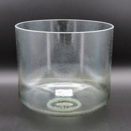 Crystal Tones 9" Sage Aura Gold Quartz Crystal Singing Bowl (A#3+20)