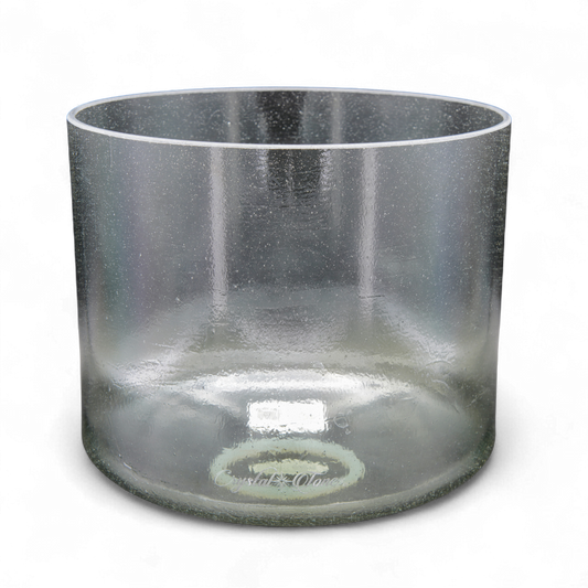 Crystal Tones 9" Sage Aura Gold Quartz Crystal Singing Bowl (A#3+20)