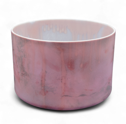 Crystal Tones 9" Kunzite Quartz Crystal Singing Bowl (D4+15)