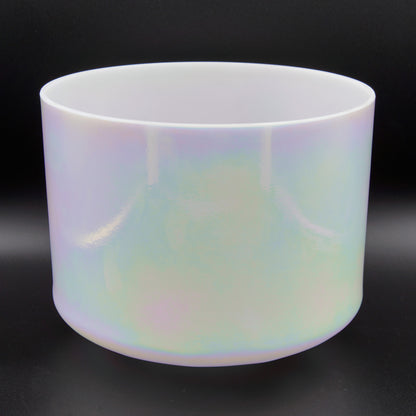 Crystal Tones 9" Mother of Platinum Quartz Crystal Singing Bowl (B3+30)