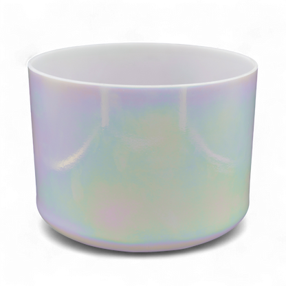 Crystal Tones 9" Mother of Platinum Quartz Crystal Singing Bowl (B3+30)