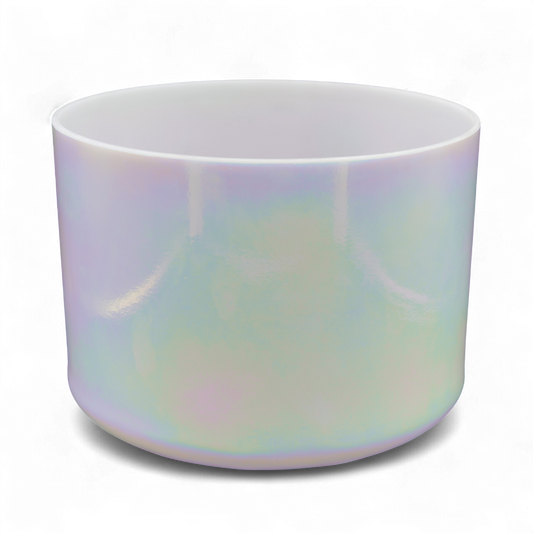Crystal Tones 9" Mother of Platinum Quartz Crystal Singing Bowl (B3+30)
