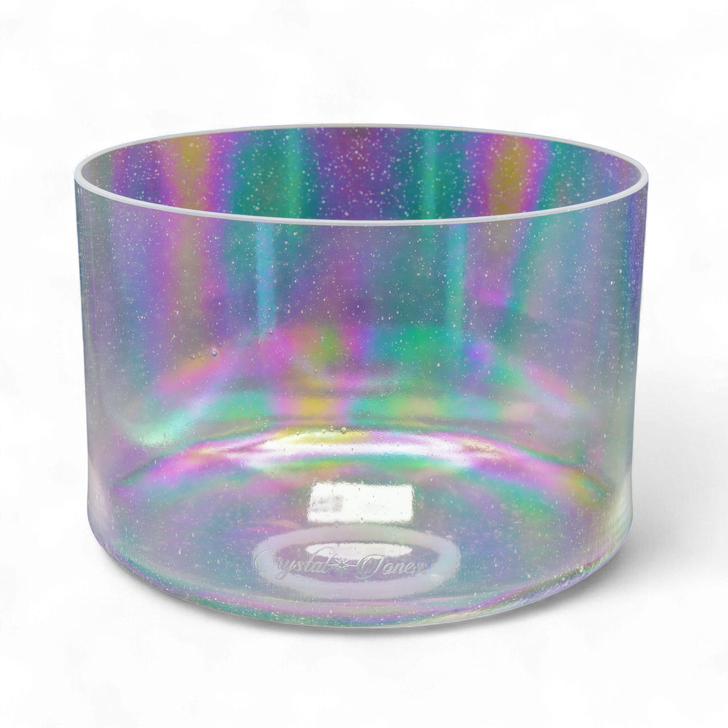 Crystal Tones 9" Platinum Quartz Crystal Singing Bowl (G3+15)