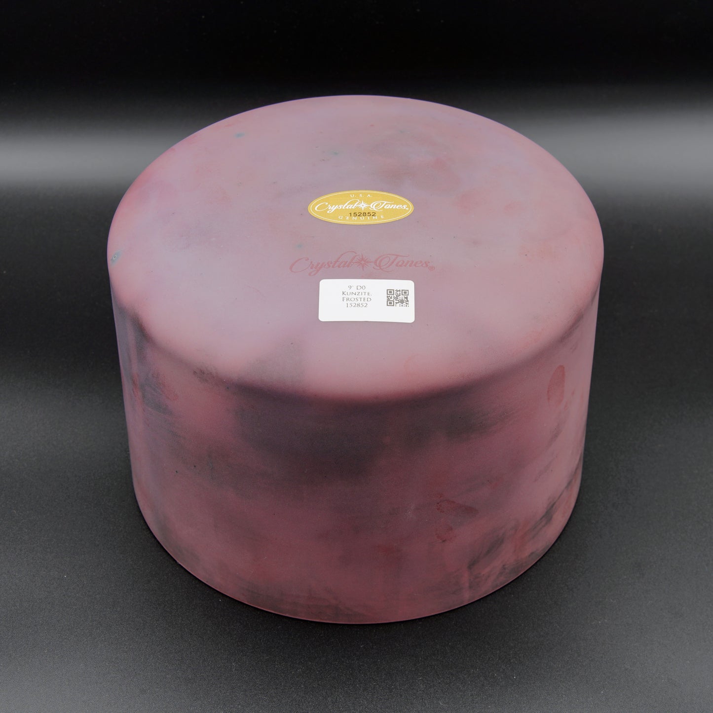Crystal Tones 9" Kunzite Quartz Crystal Singing Bowl (D4+0)