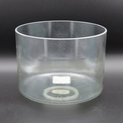 Crystal Tones 8" Sage Aura Gold Quartz Crystal Singing Bowl (D#4+15)