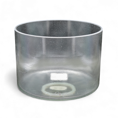 Crystal Tones 8" Sage Aura Gold Quartz Crystal Singing Bowl (D#4+15)