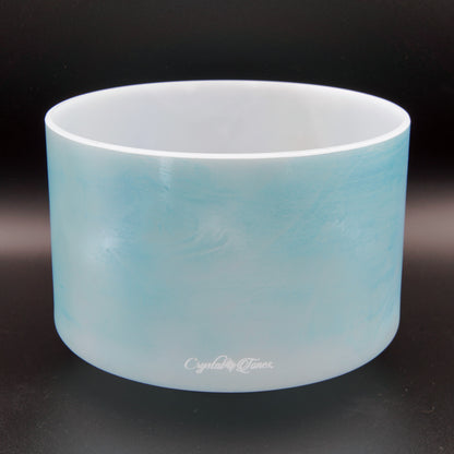 Crystal Tones 8" Ocean Gold Quartz Crystal Singing Bowl (F#4-30)