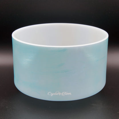 Crystal Tones 8" Ocean Gold Quartz Crystal Singing Bowl (G4-30)