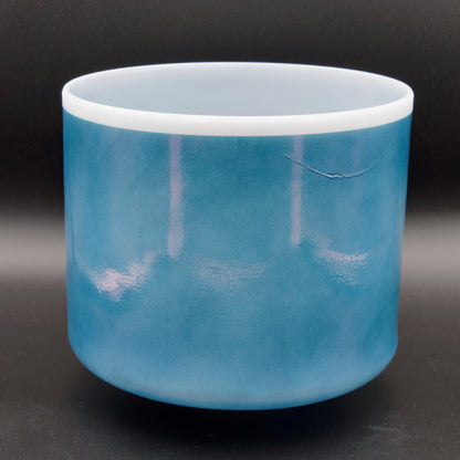 Crystal Tones 8" Zeal Point Quartz Crystal Singing Bowl (C#4+15)