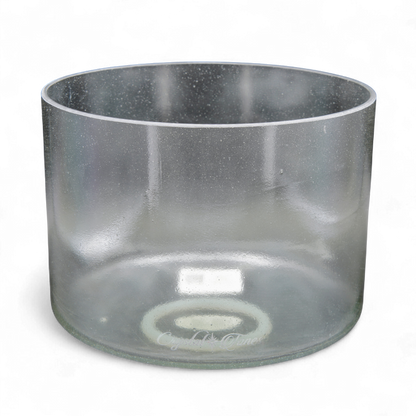 Crystal Tones 8" Sage Aura Gold Quartz Crystal Singing Bowl (C#4+15)