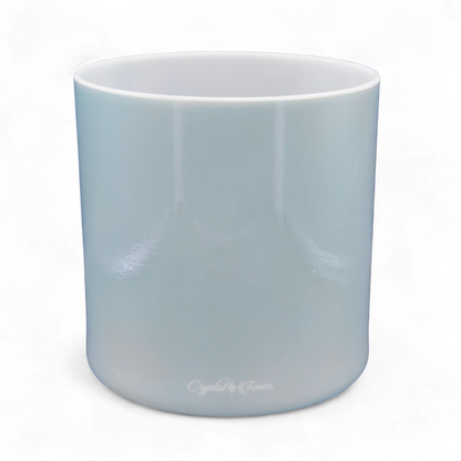 Crystal Tones 8" Ocean Gold Quartz Crystal Singing Bowl (D#4+0)