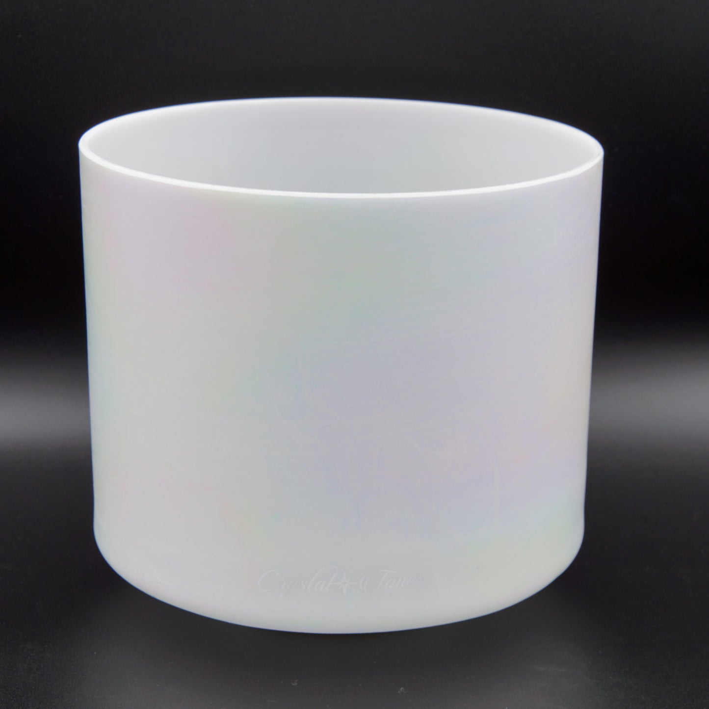 Crystal Tones 8" Mother of Platinum Quartz Crystal Singing Bowl (C#4+0)