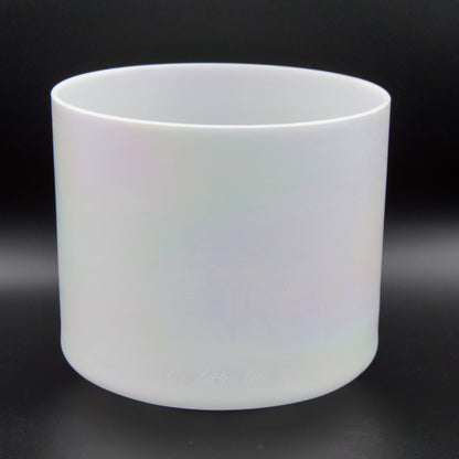 Crystal Tones 8" Mother of Platinum Quartz Crystal Singing Bowl (C#4+0)
