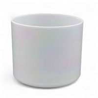 Crystal Tones 8" Mother of Platinum Quartz Crystal Singing Bowl (C#4+0)