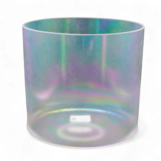 Crystal Tones 8" Platinum Quartz Crystal Singing Bowl (A#3-20)