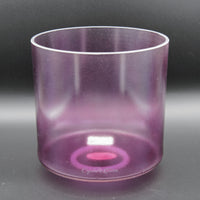 Crystal Tones 7" Lavender Aura Gold Quartz Crystal Singing Bowl (G#4+5)