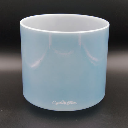 Crystal Tones 7" Zeal Point Quartz Crystal Singing Bowl (G4+0)