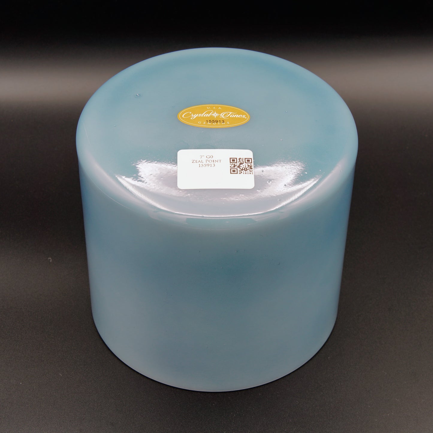 Crystal Tones 7" Zeal Point Quartz Crystal Singing Bowl (G4+0)