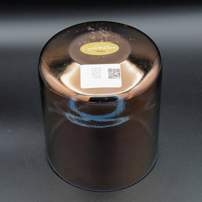 Crystal Tones 6" Tibetan Quartz Copper Quartz Crystal Singing Bowl (G#4-20)
