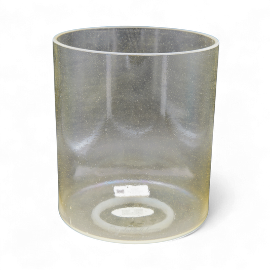 Crystal Tones 6" Lemon Aura Gold Quartz Crystal Singing Bowl (A4+40)